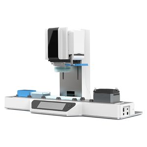 Stasiun kerja penanganan cairan otomatis