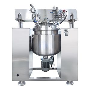 Mixer vakum emulsifikasi hidrolik dua silinder