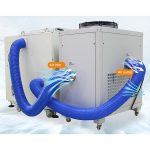 Mesin penggiling bola planet berputar dengan pendingin udara suhu rendah