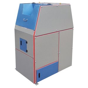 Mesin penghancur dan pemecah rahang paduan logam tertutup